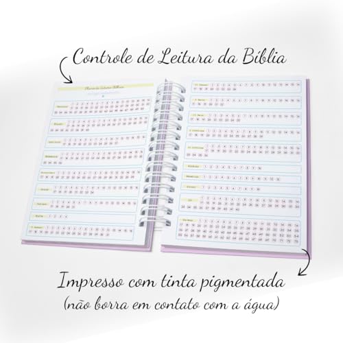 Caderno Devocional Evangélico/Planner De Estudos Bolinhas