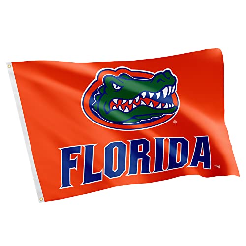 Desert Cactus University of Florida UF Flag - 3 x 5 Feet Gators Banner Indoor/Outdoor Durable Fabric 100% Polyester Design (Style 2)