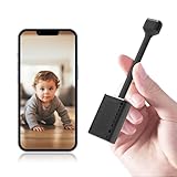 Rettru 新型超小型監視カメラ WiFi無線ミニ隠しカメラ 1080P 動作検知/暗視/クラウドストレージ機能付き、設置簡単、家庭・ペット・赤ちゃん・オフィス・屋内屋外環境に対応、内蔵リチウム電池、操作簡単、日本語説明書付属