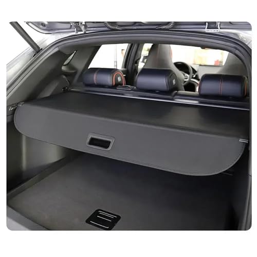 Cortina retráctil maletero Volvo XC90 2003-2014 en cuero negro para carga 7