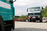 Kerbl 37707 pętla holownicza 10 m, odporność na rozerwanie 35 t, czerwona