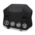 51 inch Grill Cover for Outdoor Grill,600D Heavy Duty BBQ Covers for Outside,Waterproof Anti-UV Fade Resistant Barbecue Gas Cover with Adjustable Straps for Weber,Genesis,Charbroil, etc.