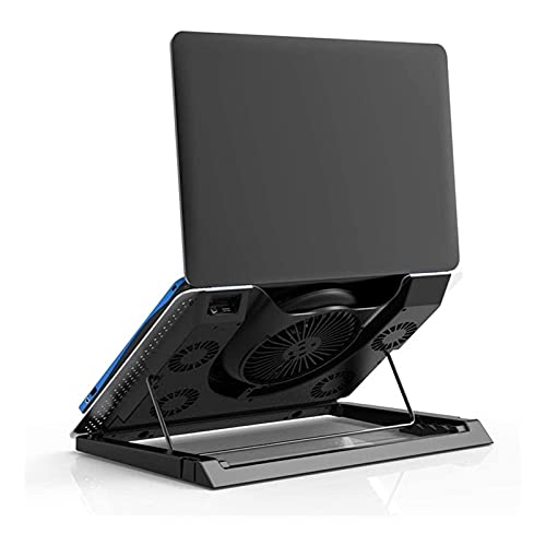 Porta Laptop Ajustable con Ventilador y Base Antideslizante miniatura 4