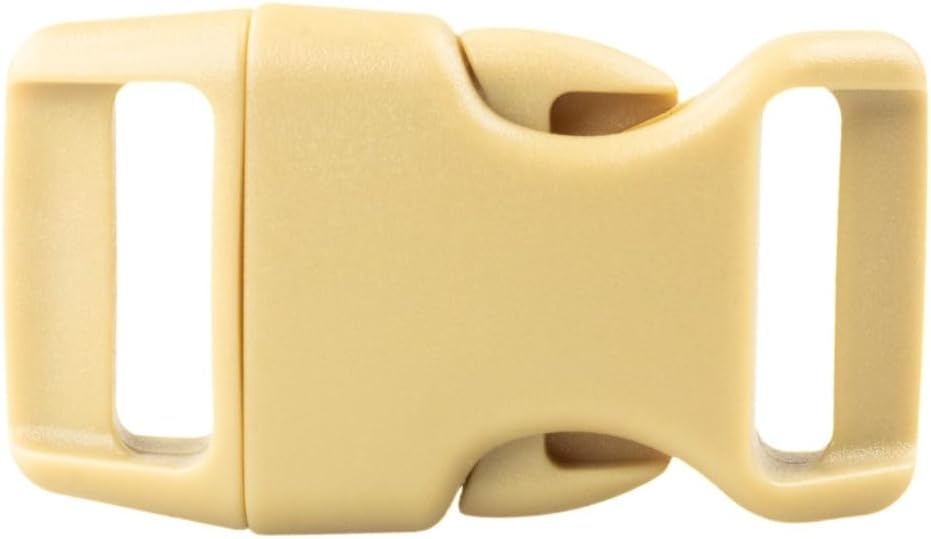 Craft County Plastic Side Release Buckle - 5/8 inches – 5-100 packs – 5+ color options