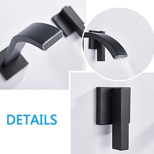 Robinet de lavabo mural avec mitigeur eau chaude eau froide précis