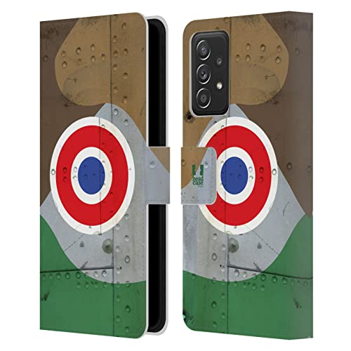 Étui en cuir Galaxy A52 protection premium aux finitions soignées Head Case Designs