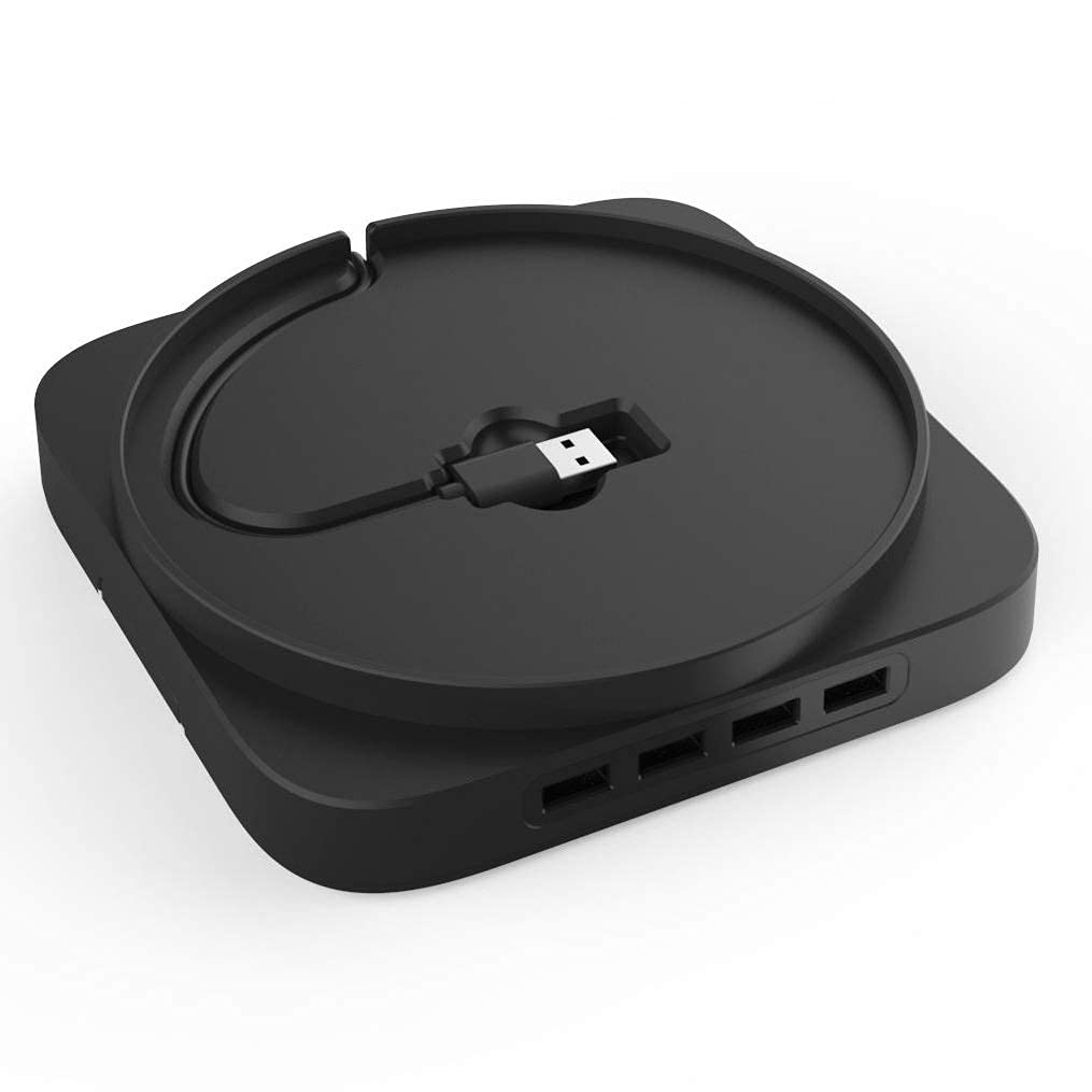 Blue Light Vertical Stand for Xbox Series X Game Console Xbox Series X Console Stand with 4