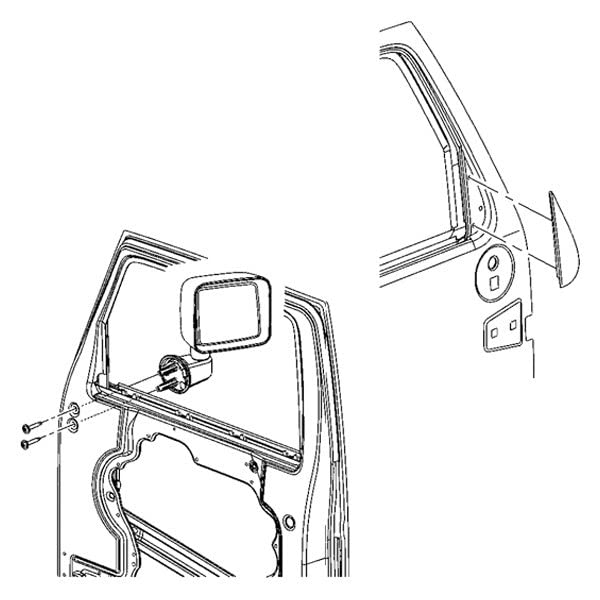 Amazon.com: Mopar 68249847AD MIRROR OUTSIDE REARVIEW : Automotive