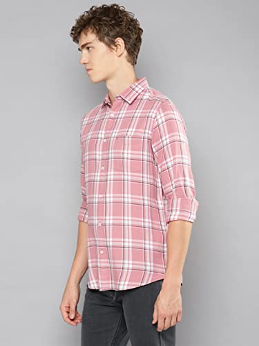 Image of Allen Cooper Checks Shirts for Men - 100% Cotton Comfort Fit Casual and Formal Shirt - Breathable, Soft, Classic Style (Multiple Colors)