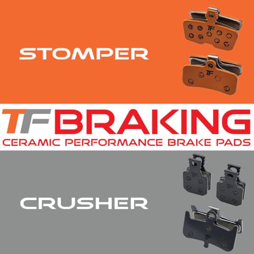 Trax Factory Pastilhas de freio a disco de cerâmica de alto desempenho para mountain bikes e bicicle