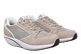 MBT-1997 Classic II buty sportowe dla kobiet. Anatomiczne i wygodne buty sportowe. Fizjologiczne obuwie dla komfortu i stabilności z wygiętą podeszwą. Buty sportowe z rzepami, beżowy, 37 EU