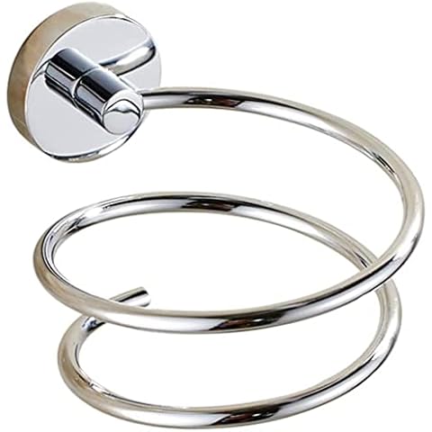 HJRUIUA Soporte de secador de pelo de Acero Inoxidable Cover
