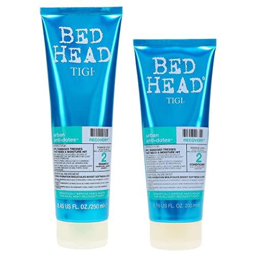 TIGI Urban Anti Dotes Recovery Shampoo 8.45 Ounce and Conditioner 6.76 Ounce Set