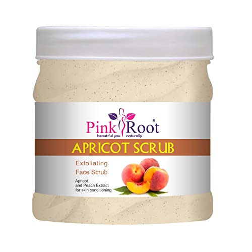 Image of Pink Root Gold Scrub 500gm with Apricot Scrub 500gm