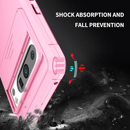Coque Google Pixel 8 Pro Asuwish avec protège-caméra coulissant - 5