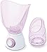 Beurer FS 60 Sauna per il Viso Multifunzione 3 in 1, Pulizia del Viso, Aromaterapia e Inalazione con Serbatoio per Essenze Profumate, 2 Livelli di Potenza e Bicchiere Graduato immagine