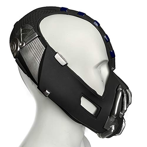 Zhongcai BMASK Bane Mask The Dark Knight Rises Cosplay Costume Accessories Pvc Props Black thumb #3