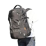 KEQIKAI 80L Large Travel Backpack for Men & Women, Lightweight Water-Resistant Hiking Backpack with Shoe Compartment, Foldable Daypack Rucksack for Travel Camping College Black