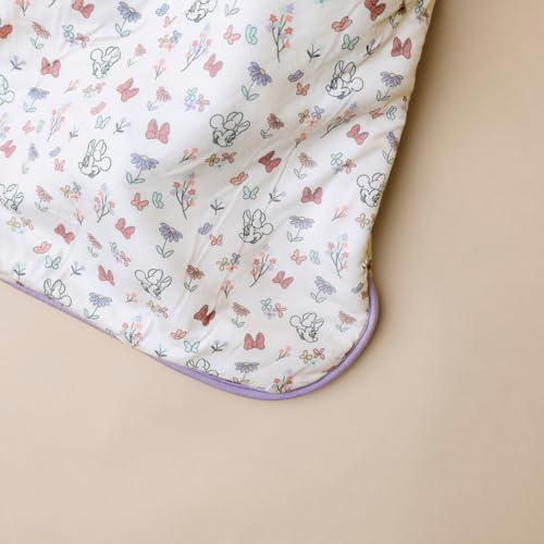 Image of Copper Pearl Baby Sleep Sack, Minnie Mouse's Bowquet - 2.5 TOG Winter Wearable Blanket for 0-6 Months, Sleeveless Sleep Sack for Baby Boy or Girl