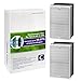 2 Pack IAF-H-100C Filter C Compatiable with Idylis Air Purifiers IAP-10-280 & IAP-10-200 (2 Pack Hepa Filter & 2 Activated Carbon Pre-Filter)