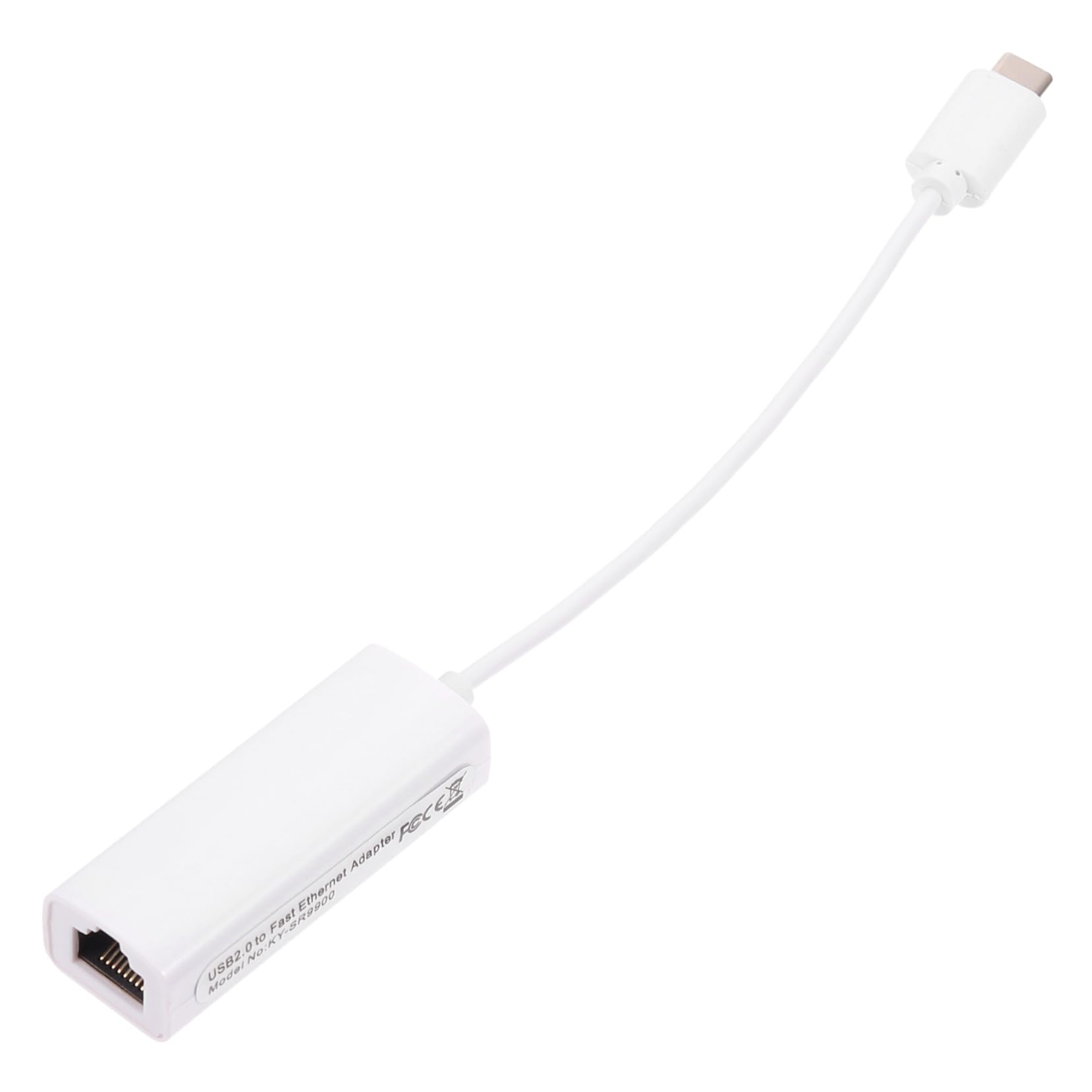 CIYODO 1Pc USB Ethernet Adapter Type to Ethernet Converter for Laptops High Speed USB LAN Adapter Plug Play Durable Wear Resistant Design