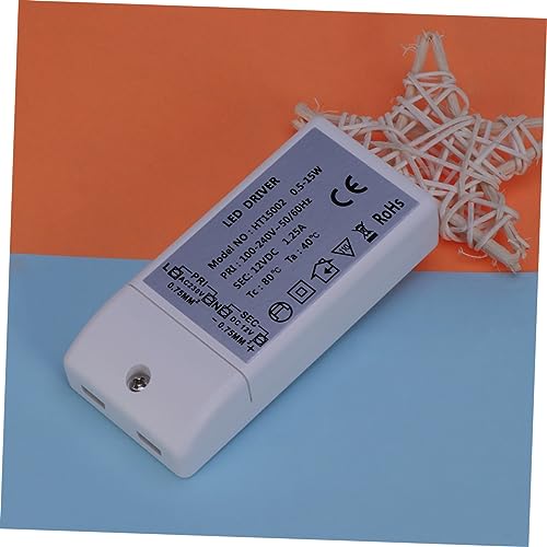 Hemobllo Liderado 3 Pecas Driver Led 15w Cc 12v Led Motorista De Iluminação Led Motorista De Led Fon