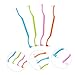 NOLITOY 4pcs Double-Headed Interspace Toothbrushes Soft Bristle Brush for Daily Oral Care Gum End Tuft Travel Toothbrushes