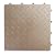 RaceDeck Diamond Plate Design, Durable Interlocking Modular Garage Flooring Tile (48 Pack), Beige