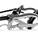 DEXSUR Horse Equine Dental Kit Speculum Horse Mouth Gag - Four Ratchet Settings, Secure Locking Mechanism, Stainless Construction, Leather Straps Included, Durable Equine Dental Kit.