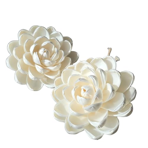 Difusor de flores madera natural Sacred Lotus 2 pcs miniatura 1