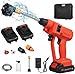 Cordless Power Washer Machine 6in1 Spray Portable Rechargeable Battery Pressure Washer Gun for Car Fence Floor Cleaning Watering
