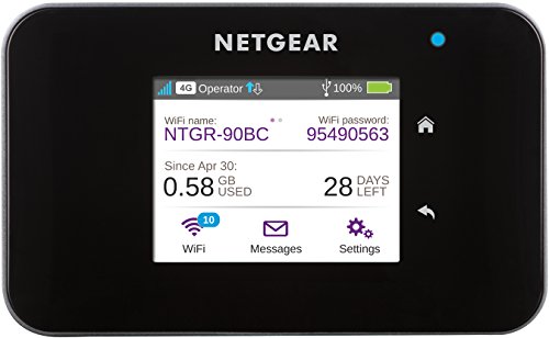 Netgear AC810 Mobiler WLAN Router / 4G LTE Router (AirCard mit bis zu 600 MBits/s...