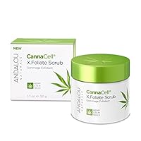 Andalou Naturals CannaCell Xfoliate Scrub 50g, 50 gram, 25706