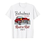 50s Rockabilly Vintage 1950s Clothing For Women Men Tshirt T-Shirt