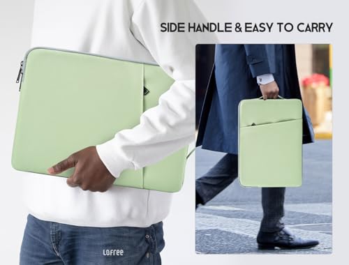 Funda impermeable para portátil 17.3 acolchada y resistente con asa superior 7