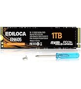 Ediloca EN705 SSD 2TB NVMe SSD M.2 PCIe Gen4, Interne SSD, 3D NAND