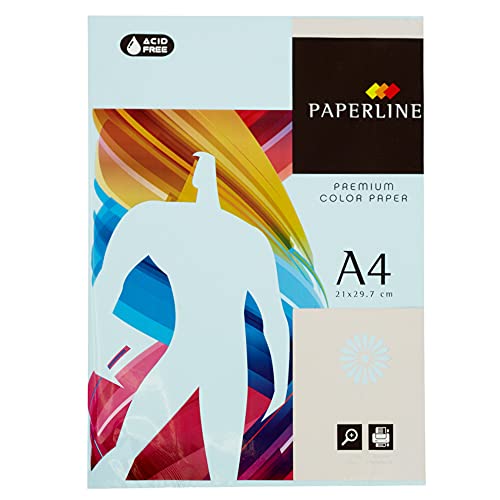 Papier Fabrisa bleu clair pour organiser vos classeurs de bureau