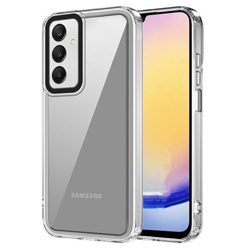 amazon basics Back Case Cover for Samsung Galaxy F35 5G (Polycarbonate, Thermoplastic Polyurethane_Clear)