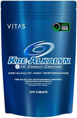 VITAS (バイタス) クレアチン モノハイドレート クレアルカリン 錠剤 270粒　30日分