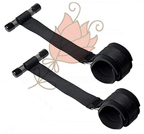Hand Cuffs Straps and Window Hanging Hand Cuffs in Black Handcuffs Door Swing