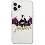 Ert Group Funda para teléfono móvil Apple iPhone 11 Pro MAX Original y con Licencia Oficial de DC con diseño Bat Girl 004 Adaptada a la Forma del teléfono móvil, parcialmente Transparente