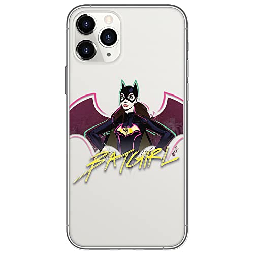 Ert Group Funda para teléfono móvil Apple iPhone 11 Pro MAX Original y con Licencia Oficial de DC con diseño Bat Girl 004 Adaptada a la Forma del teléfono móvil, parcialmente Transparente
