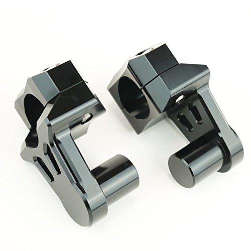 Amazon | バーマウントライザー 22.2mm-28.6mm変換 ブラック 黒 汎用