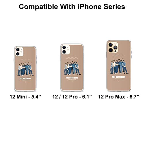 Phone Case The Outsiders Compatible With Iphone 12 11 X Xs Xr 8 7 6 6S Plus Mini Pro Max Samsung Galaxy Note S9 S10 S20 Ultra Plus #TOP1