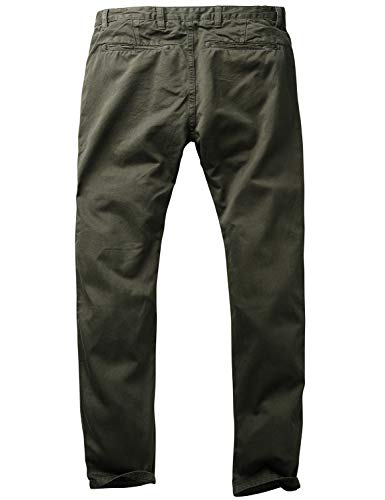 Image of Match Mens Regular-Fit Casual Flat Front Chino Pants