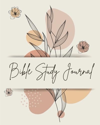 Bible Study Journal: Bible Notebooks For Note Taking | Aesthetic Bible Journal and Bible Study Notebook | 8