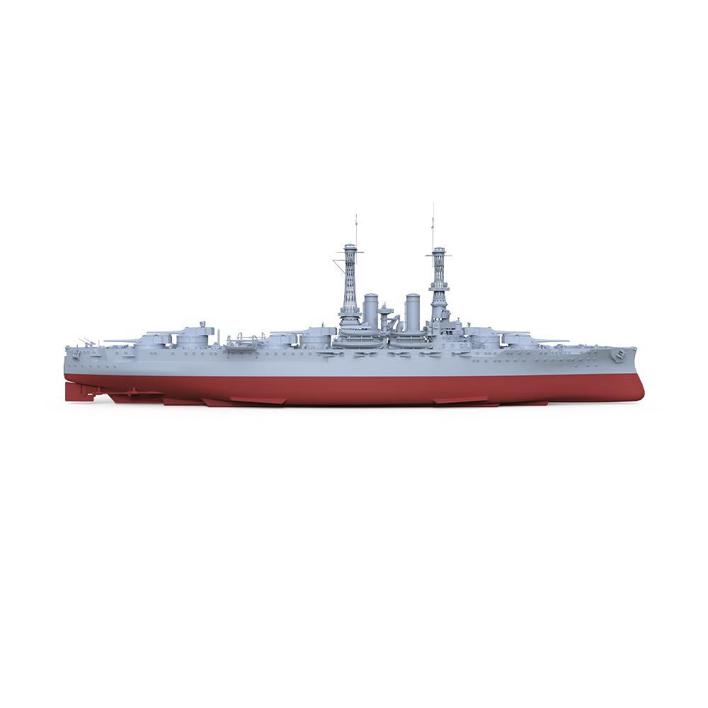 MRY-SFW SSC300522S-A 1/300 zestaw do budowy modelu wojskowego USN Klasa Wyoming pancernik BB-32 pełny kadłub