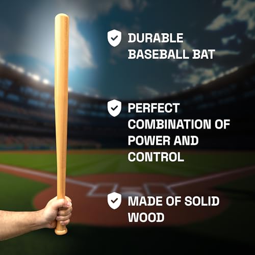 Koshenia Wood Baseball Bat 29 Inch 23 Oz thumb #3