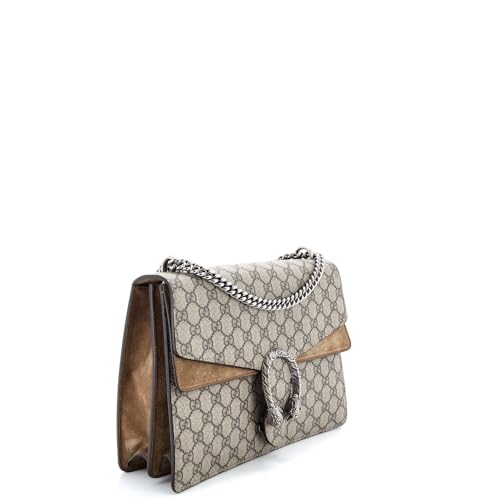 Pre-Loved Dionysus Bag GG Coated Canvas Medium, Brown2