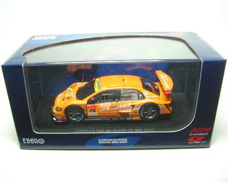 Amazon | エブロ 1/43 カローラ Axio apr スーパーGT300 2009 #74